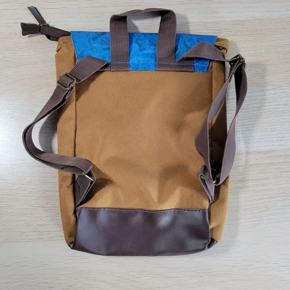Scooby Doo Warner Bros Abu Dhabi Etihad Airways Kids Brown Backpack Bag Shaggy